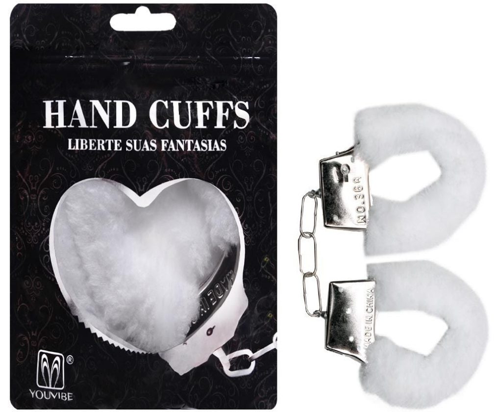 Algema em Metal com Pelúcia